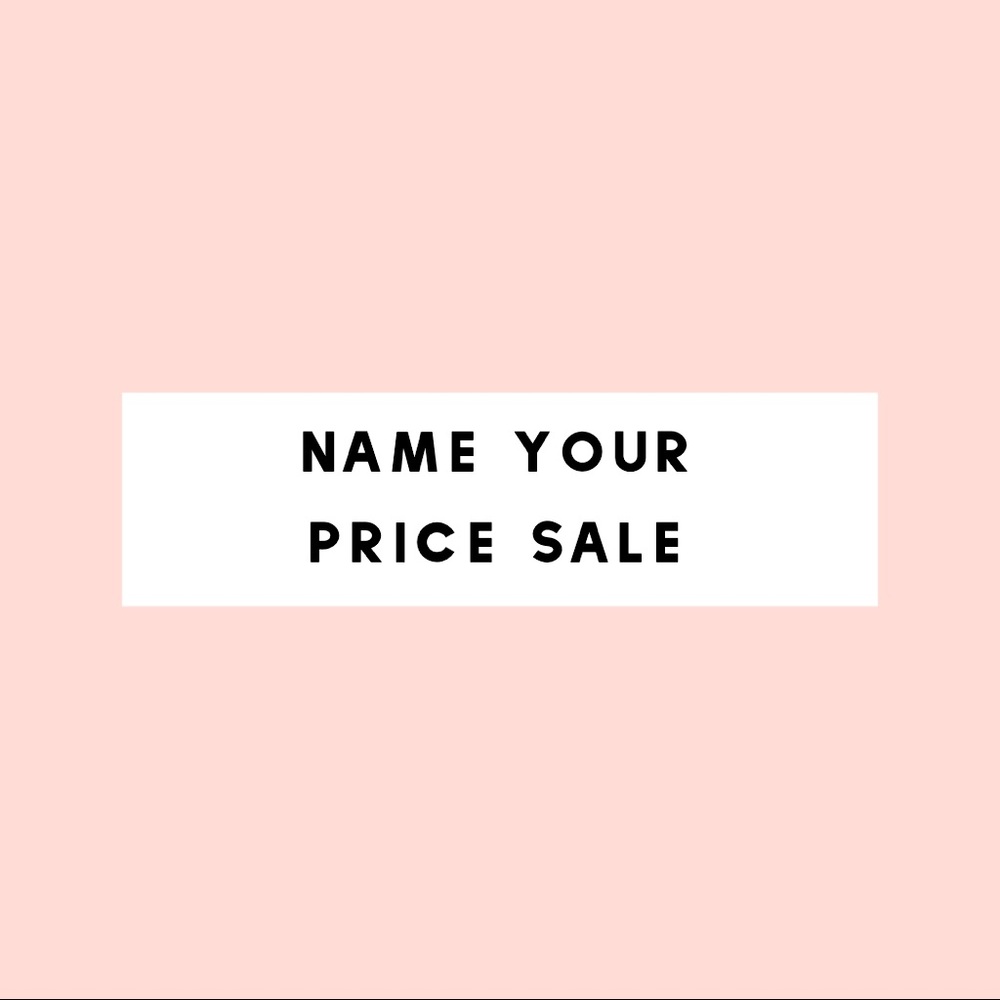 🍒 Closet Clearout 🍒 Name Your Own Price & Save!